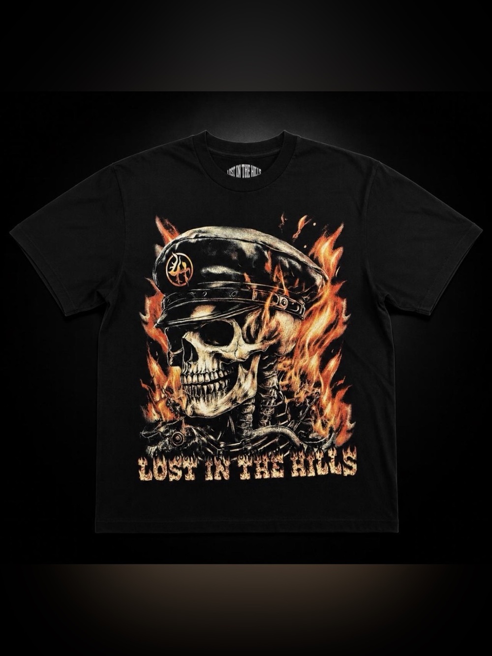 Lost Hills ‘Skull Flame’ Graphic Tee - Size M - NWT